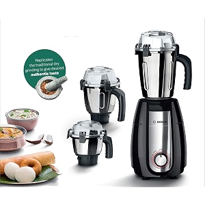 bosch truemixx pro mixer grinder mgm6632min 750w 3 jars black