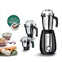 Bosch TrueMixx Pro Mixer Grinder MGM6632MIN, 750W 3 Jars (Black)