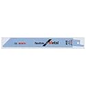 Bosch Professional Reciprocating Saw Blades, For Metal, S 922 Af, Blade Length 150Mm ,Suitable For Thin Sheet Metals, Fine Pipes/ Profiles, Effortless, Fine Cut, Pack Of 5