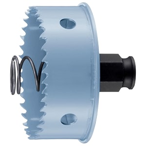 bosch professional sheet metal holesaw bim holesaws with 8 cobalt alloy 57 mm 2 1434 pack of 1