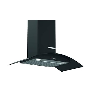 bosch serie  2 90cm integrated glass wall mounted hood chimney  real suction 745 m3h dwh098d60i