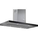 Bosch Serie- 4 Island hoods 90 cm 800 m3/hr Stainless steel Chimney (DIB098G50I, 3 Baffle Filters, Steel/Silver)