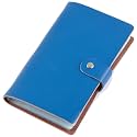 boshiho Leather Credit Card Holder Business Card Case Book Style 90 Count Name ID Card Holder Book
