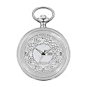 BOSHIYA Men's Hollow Quartz Pocket Watch Classic Arabic Digital Luminous dial &amp; Date Pocket Watch with Chain Christmas Graduation Birthday Gift