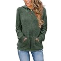 Bosmeer Womens Long Sleeve Shirts Kangaroo Pocket Fashion Hoodies Pullover