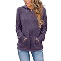 Bosmeer Womens Long Sleeve Shirts Kangaroo Pocket Fashion Hoodies Pullover