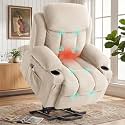 BOSMILLER Electric Power Lift Recliner Chair Sofa