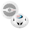 BOSS Audio Systems MR60W 6.5 Inch Marine Speakers (Pair), Full Range, 2 Way