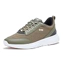 BOSS Men's Modern Knit Structure Running Sneaker