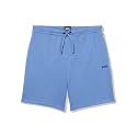 BOSS Men's Waffle Contrast Logo Lounge Shorts
