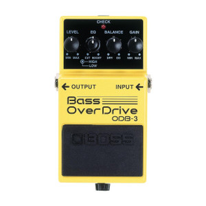 boss odb-3 bass overdrive damper  sustain pedal