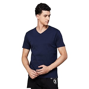 Bossini Mens Solid Regular Fit T Shirt