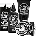 Bossman Essentials Beard Kit for Men, 3-Piece Gift Set - Naked (Unscented)