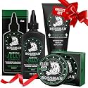 Bossman Essentials Beard Kit for Men, 3-Piece Gift Set - Vetiver X Scent