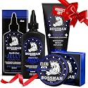Bossman Essentials Beard Kit for Men, 3-Piece Gift Set - Royal Oud Scent
