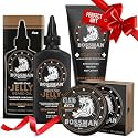 Bossman Essentials Beard Kit for Men, 3-Piece Gift Set - Stagecoach Scent
