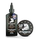 Bossman Jelly Beard Oil &amp; Beard Balm Combo for Men - Stagecoach Scent