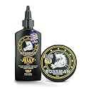 Bossman Jelly Beard Oil & Beard Balm Combo for Men - Gold Scent