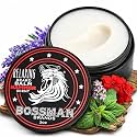 Bossman Relaxing Beard Balm for Men (Hammer Scent) - Made in Texas