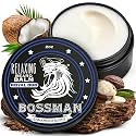 Bossman Relaxing Beard Balm for Men (Royal Oud Scent) - Made in Texas