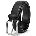 BOSTANTEN Mens Genuine Leather Belt Dress Casual Brown Belt for Men 1 3/8" Belt for Work Business Golf Jeans with Gift Box