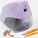 Bostitch Electric Pencil Sharpener, Standard &amp; Jumbo Pencils, Purple
