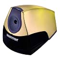 Bostitch Office Electric Pencil Sharpener for Classroom &amp; Desk Use, Heavy-Duty Stall-Free Motor, High-Capacity Shavings Tray, Gold Chrome (Pack of 6)