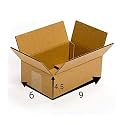 3 Ply Plain Corrugated Golden Box/Gift Packaging Box 9 inch x 6 inch x 4.5 inch - Pack of 50 Box