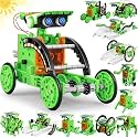 Bottleboom STEM 13 in 1 Education Solar Power Robot Toys for 8-12 Year Old Boys Science Kits Educational Toys for Kids Robotic Experiments Birthday Gifts for 8 9