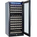 Bottles Wine Cooler Refrigerator 133, Freestanding Compressor Wine Fridge 41F-64F Temperature Control Large Wine Cellar, Wine Cooler Refrigerator for Red White Wine, Champagne, Beer