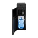 Bottom Loading Hot and Cold Water Dispenser 110V 550W Freestanding Water Cooler Dispenser with 2 Water Outlets, Indicator Lights, Low-Water & Dry Boiling Protection for 3-5 Gallon Bottles