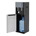 Bottom Loading Hot and Cold Water Dispenser 110V 620W Freestanding Water Cooler Dispenser with 2 Water Outlets, Indicator Lights, Drain Plug, Dry Boiling Protection for 5 Gallon Bottles
