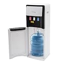 Bottom Loading Water Cooler Dispenser for 5 Gallon Bottles 110V Hot and Cold Water Dispenser 3 or 5 Gallon Water Dispenser Bottom-Mounted 3 Temperature Settings for Home, Office (White)