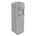 Bottom Loading Water Dispenser, 3-Temp Hot/Cold/Room Temp, Bottom Loading Water Cooler Dispenser for 5 Gallon Bottles, for Home/Office/Kitchen (Silver)