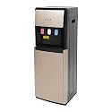 Bottom Loading Water Dispenser, Hot &amp; Cold Water Cooler Dispenser, Over-Temperature Protection, Floor Standing Water Cooler for Home Office Hotel (Champaign Gold)