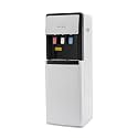 Bottom Loading Water Dispenser, Hot & Cold Water Cooler Dispenser, Over-Temperature Protection, Floor Standing Water Cooler for Home Office Hotel (White)