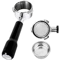 atatix Bottomless Portafilter Stainless Steel for EM3111