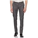 BottomLine Men's Slim FIT Formal Trousers Pants (Cut Belt) (42, Light Worsted)