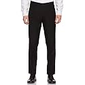 BottomLine Men's Slim FIT Formal Trousers Pants (Cut Belt) (36, Black)