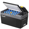 BougeRV 12V Refrigerator CRPRO 21QT, -8°F~50°F, Portable 12V Fridge, Black