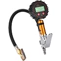 Boulder Tools Tire Pressure Gauge with Inflator - Digital Tire Pressure Gauge, 0-250 PSI Heavy Duty Tire Inflator Gauge with Air Chuck Lock & Bleed Valve, Air Compressor Accessories