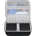 BOVKE Hard EVA Shockproof Protective Carrying Case Storage Travel Bag for Western Digital WD My Book Desktop, Seagate Backup Plus Desktop External Hard Drive USB 3.0, 2TB 3TB 4TB 5TB 6TB 8TB, Black