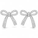 Bow Earrings for Women Sparkly Rhinestone Bow Stud Earrings Jewelry Gifts