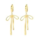 Bow Earrings for Women Sparkly Rhinestone Bow Stud Earrings Jewelry Gifts