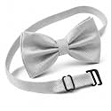 Bow Tie for Men Polyester Solid Pretied Bowties Adjustable Tuxedos Bowtie for Weddings &amp; Groom’s Gift – Bow Ties for Women
