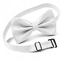 Bow Tie for Men Polyester Solid Pretied Bowties Adjustable Tuxedos Bowtie for Weddings &amp; Groom’s Gift – Bow Ties for Women