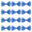 Bow Tie for Men Polyester Solid Pretied Bowties Adjustable Tuxedos Bowtie for Weddings &amp; Groom’s Gift – Bow Ties for Women