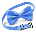 Bow Tie for Men Polyester Solid Pretied Bowties Adjustable Tuxedos Bowtie for Weddings &amp; Groom’s Gift – Bow Ties for Women