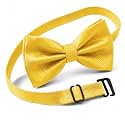 Bow Tie for Men Polyester Solid Pretied Bowties Adjustable Tuxedos Bowtie for Weddings &amp; Groom’s Gift – Bow Ties for Women
