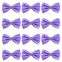 Bow Tie for Men Polyester Solid Pretied Bowties Adjustable Tuxedos Bowtie for Weddings &amp; Groom’s Gift – Bow Ties for Women